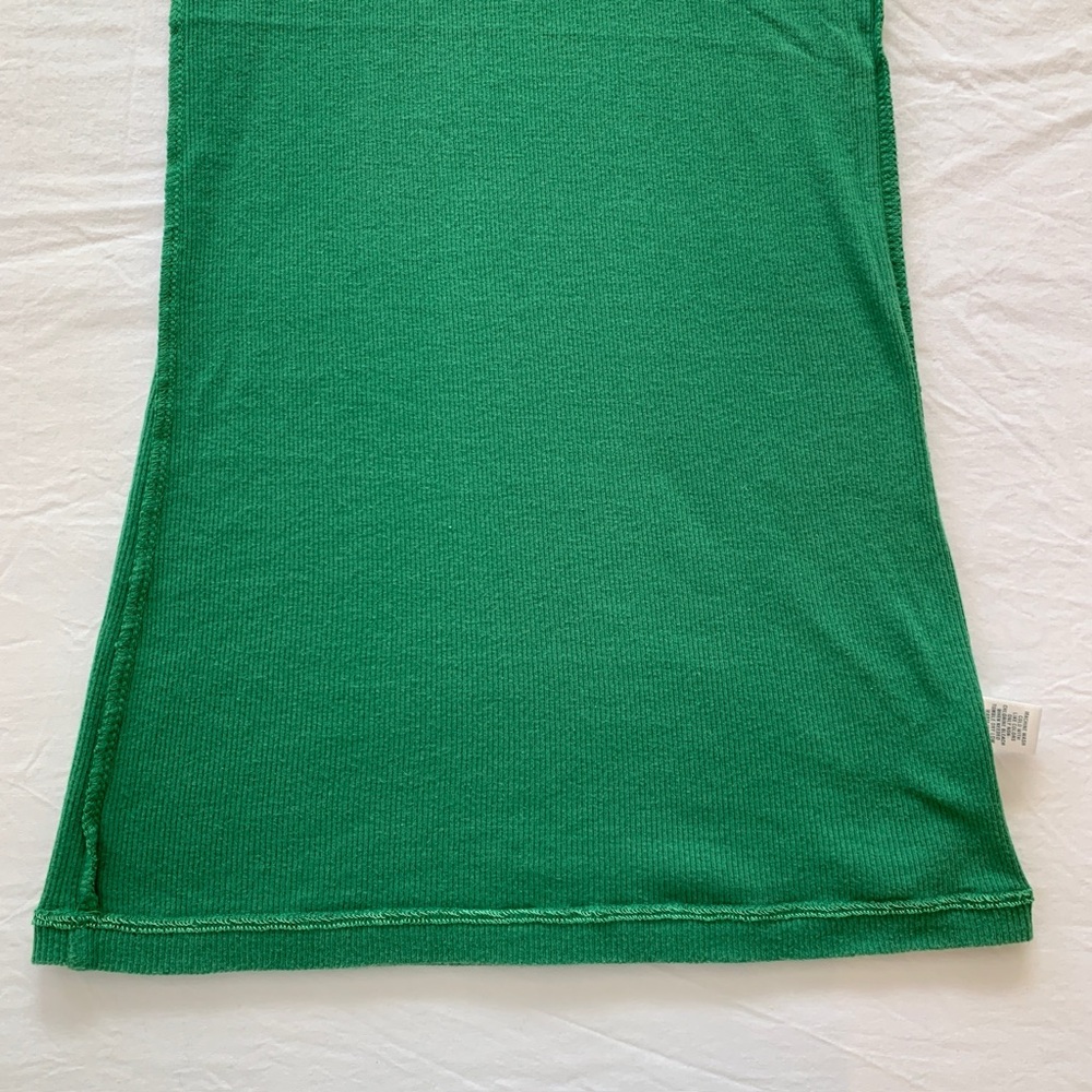 Abercrombie Ribbed Green Tank Top Juniors - Picture 12 of 15